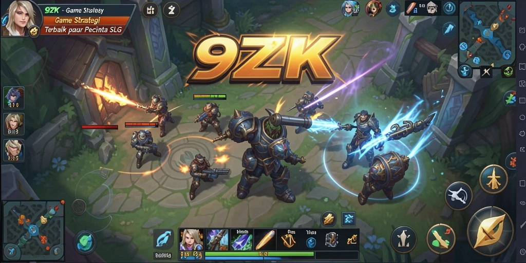 Tangkap momen seru dalam gameplay strategi SLG 9ZK.