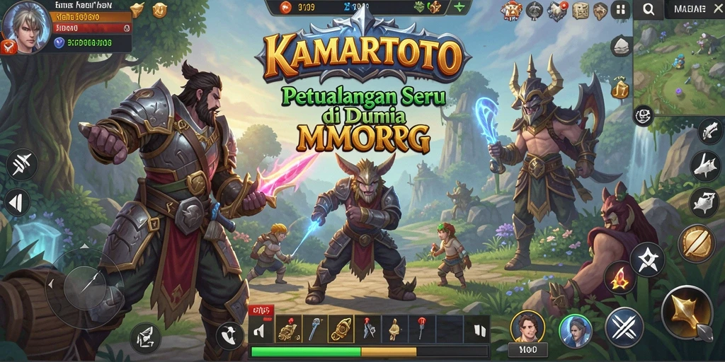 Tampilan gameplay KAMARTOTO yang memukau dan menarik.